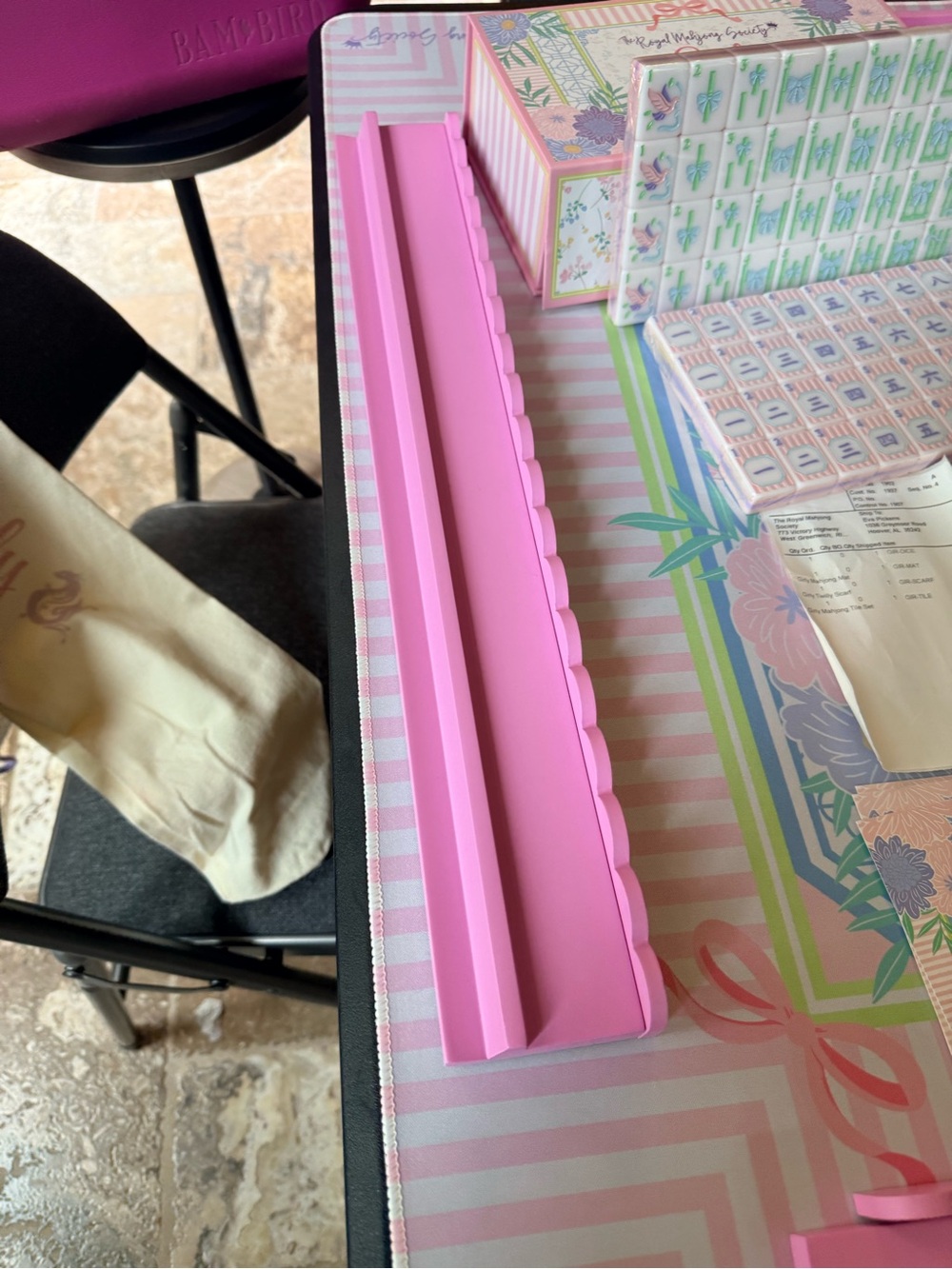 The Royal Mahjong Society Girly Girl set. NWT. Bundle . So adorable . Unique - Picture 14 of 16
